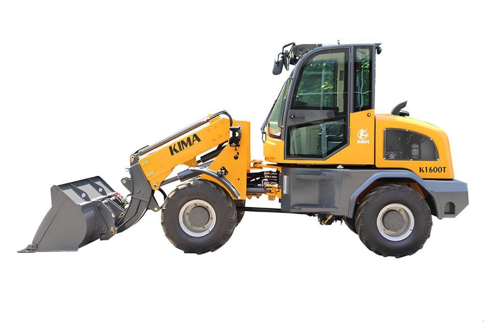 Hoflader tip kima Diesel Yanmar 3-Zylinder Radlader 4.3 T - K1600T Hoftrac mit Kabine 61 PS - Hubkraft 1600 kg | Teleskoparm, Allradantrieb und Vollhydraulische Servolenkung, Neumaschine in Arbing (Poză 2)